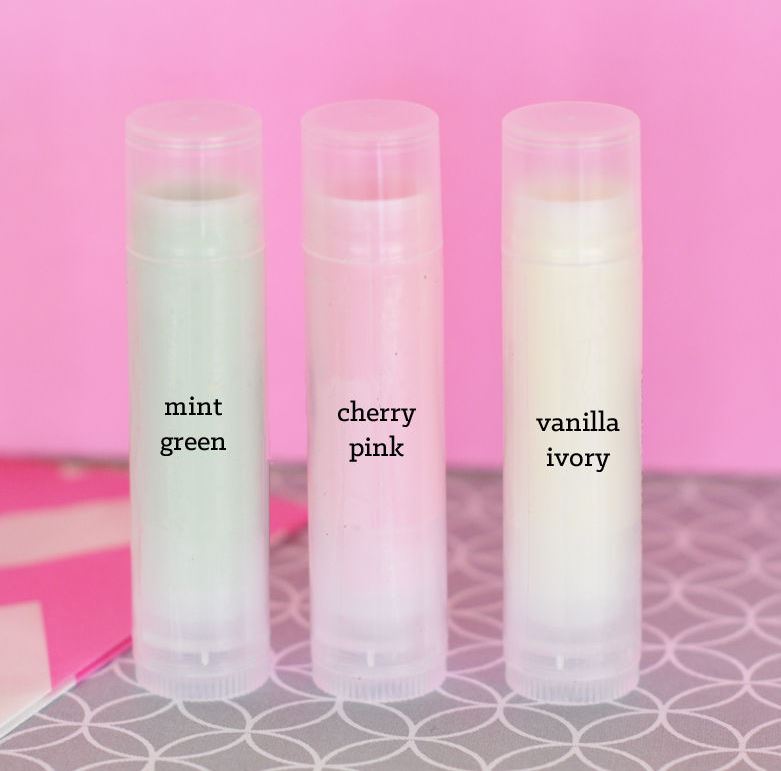 Personalized Succulent Lip Balm Tubes Favors - Bride and Jewel