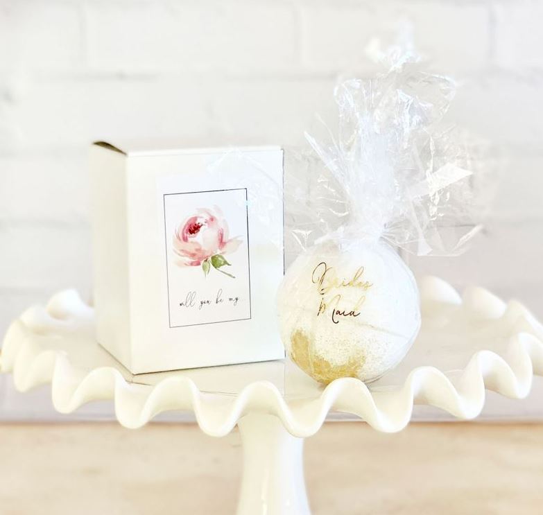Bridal Party Proposal Bath Bombs - Bride and Jewel