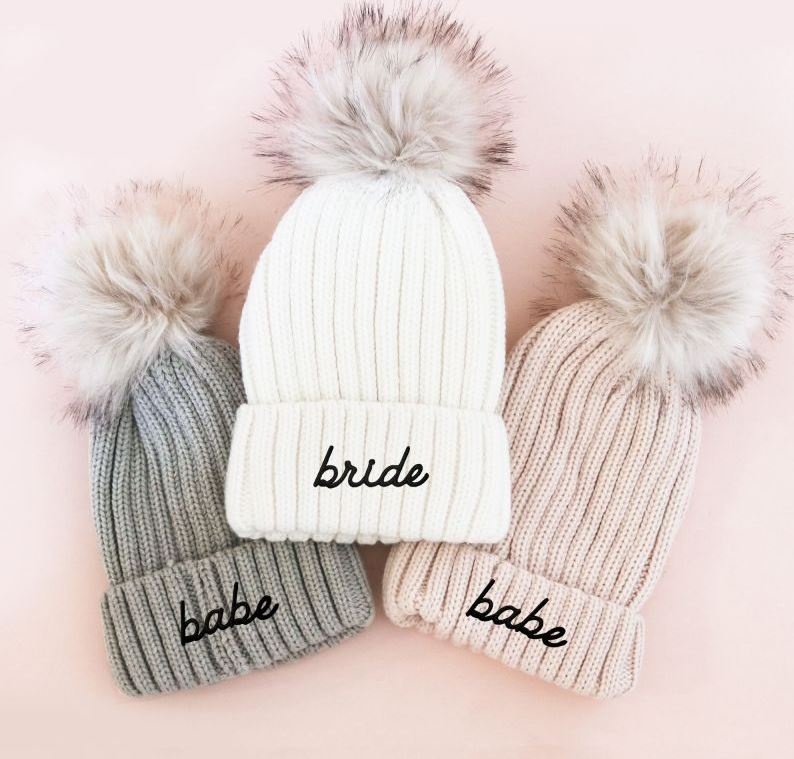 Bride & Babe Beanies - Bride and Jewel