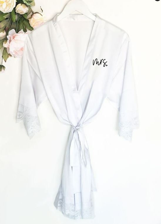 Mrs. Satin Robes - Bride and Jewel