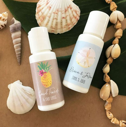 Tropical Beach Sunscreen - Bride and Jewel