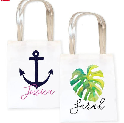 Tropical Beach Tote - Bride and Jewel